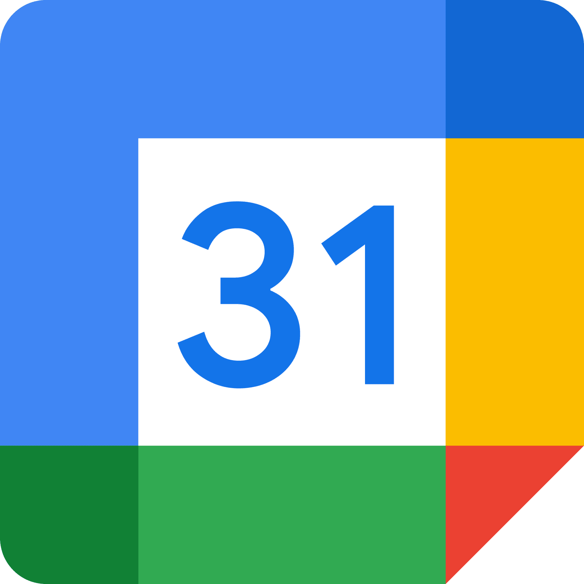 Google Calendar background icon