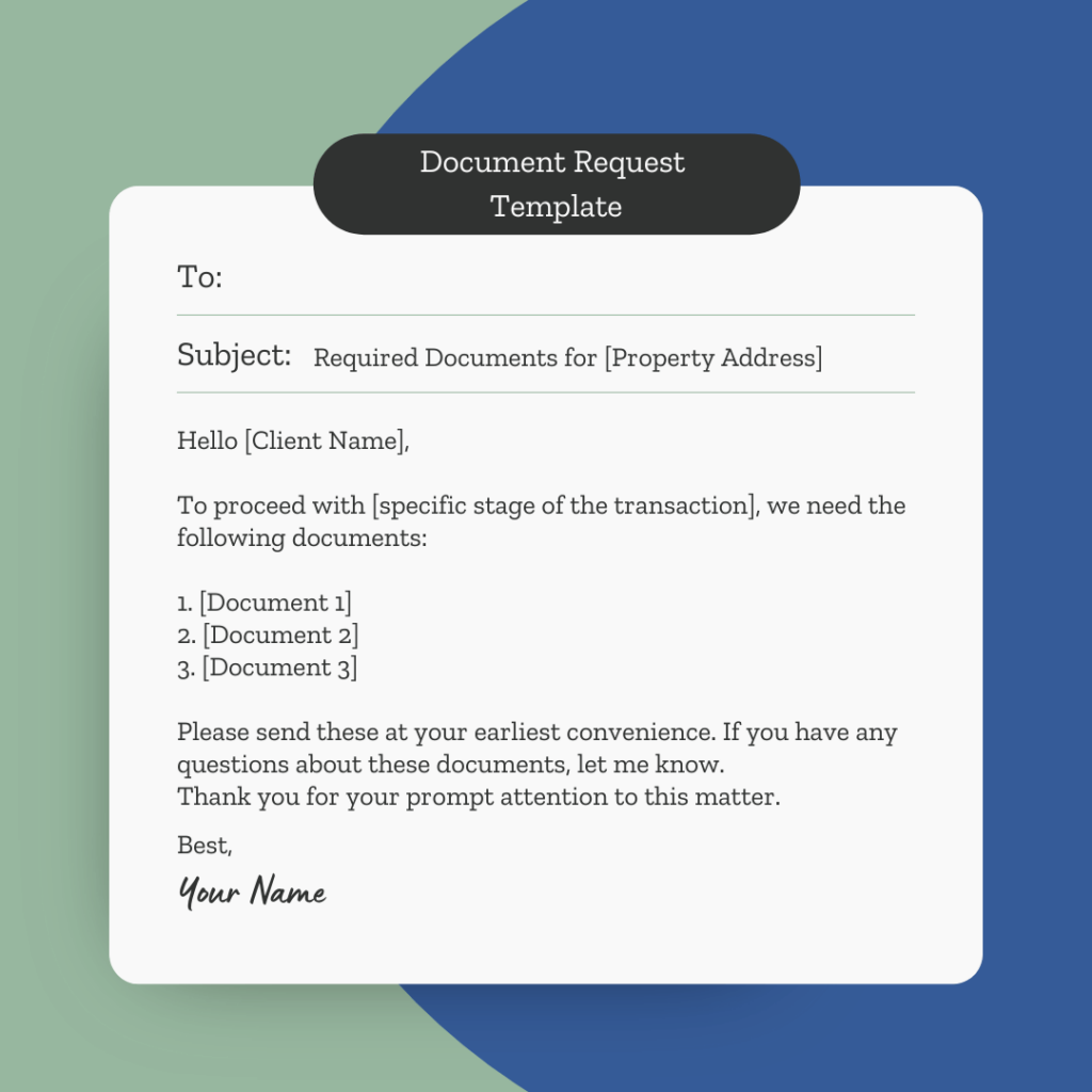 real estate email response template 2