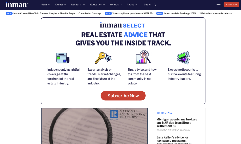 inman newsletter