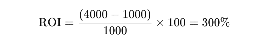 calculate automation ROI example 