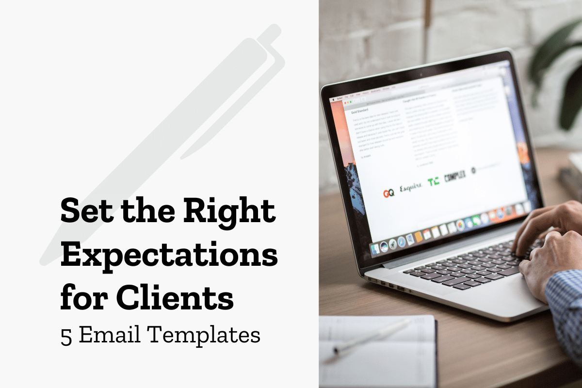 5 Email Templates for Setting Expectations as a Real Estate TC