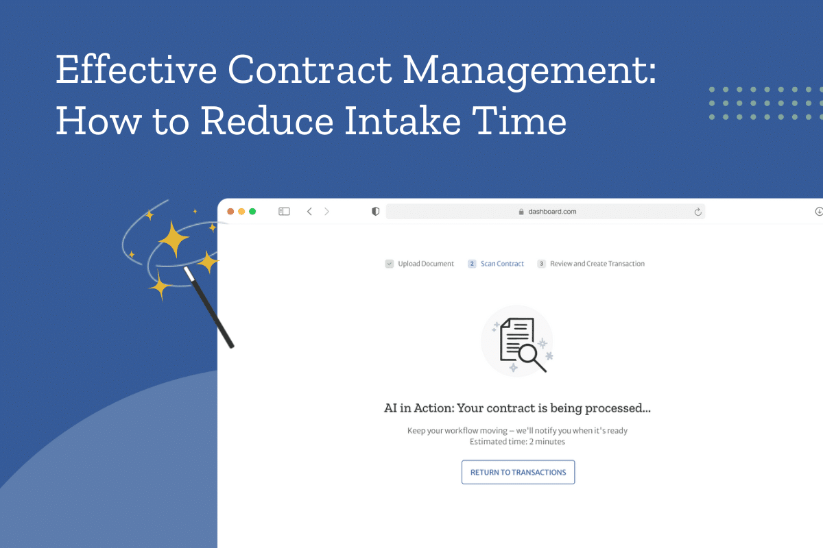 effective contract management