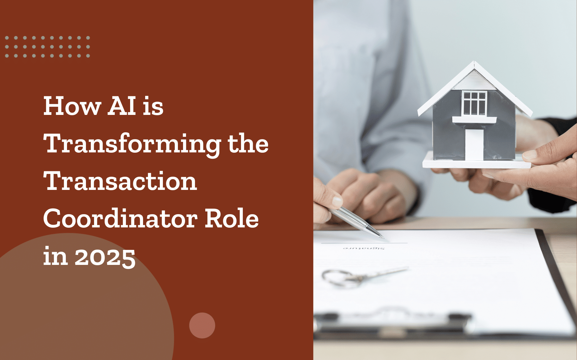 How AI and Automation Are Transforming the Transaction Coordinator Role in 2025